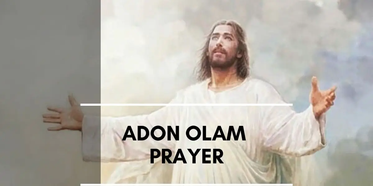 Adon Olam prayer song