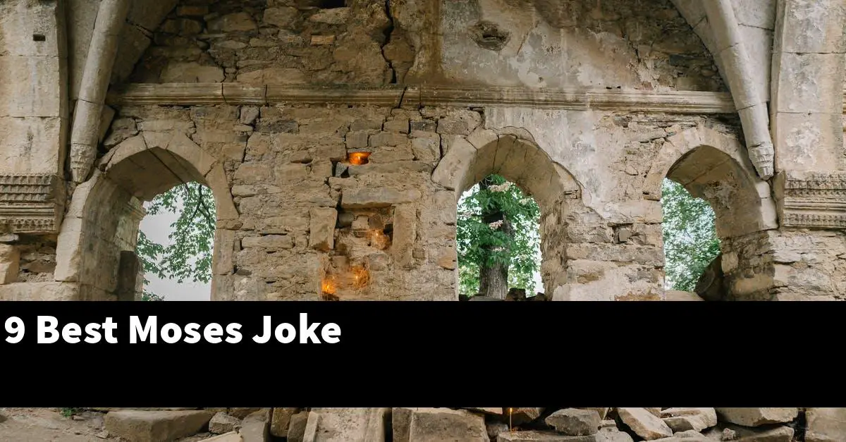 9 Best Moses Joke